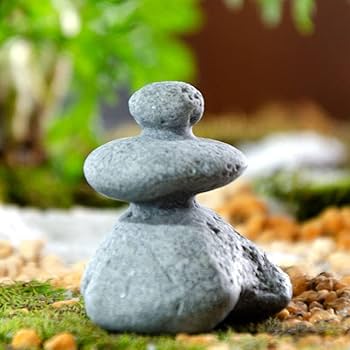 Amazon.com : YARNOW Stone Statues for Garden 3pcs Zen Stacking Amazon.com : YARNOW Stone Statues for Garden 3pcs Zen Stacking